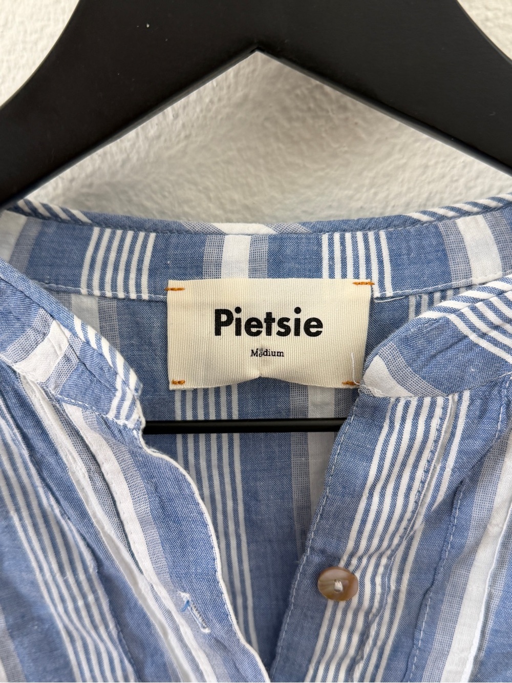 Pietsie Atlin Top M Medium in blue striped - Picture 3 of 7